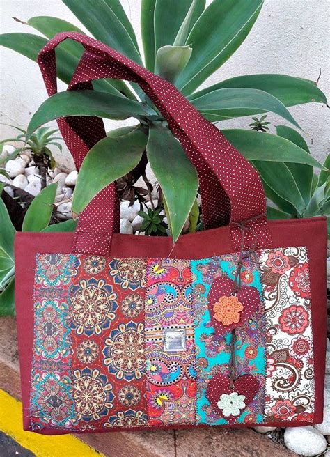 bolsa de tecido artesanal